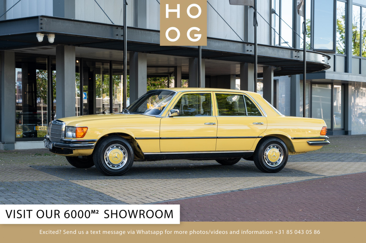 Mercedes-Benz S-Klasse 1976 verkocht door HooG Selections