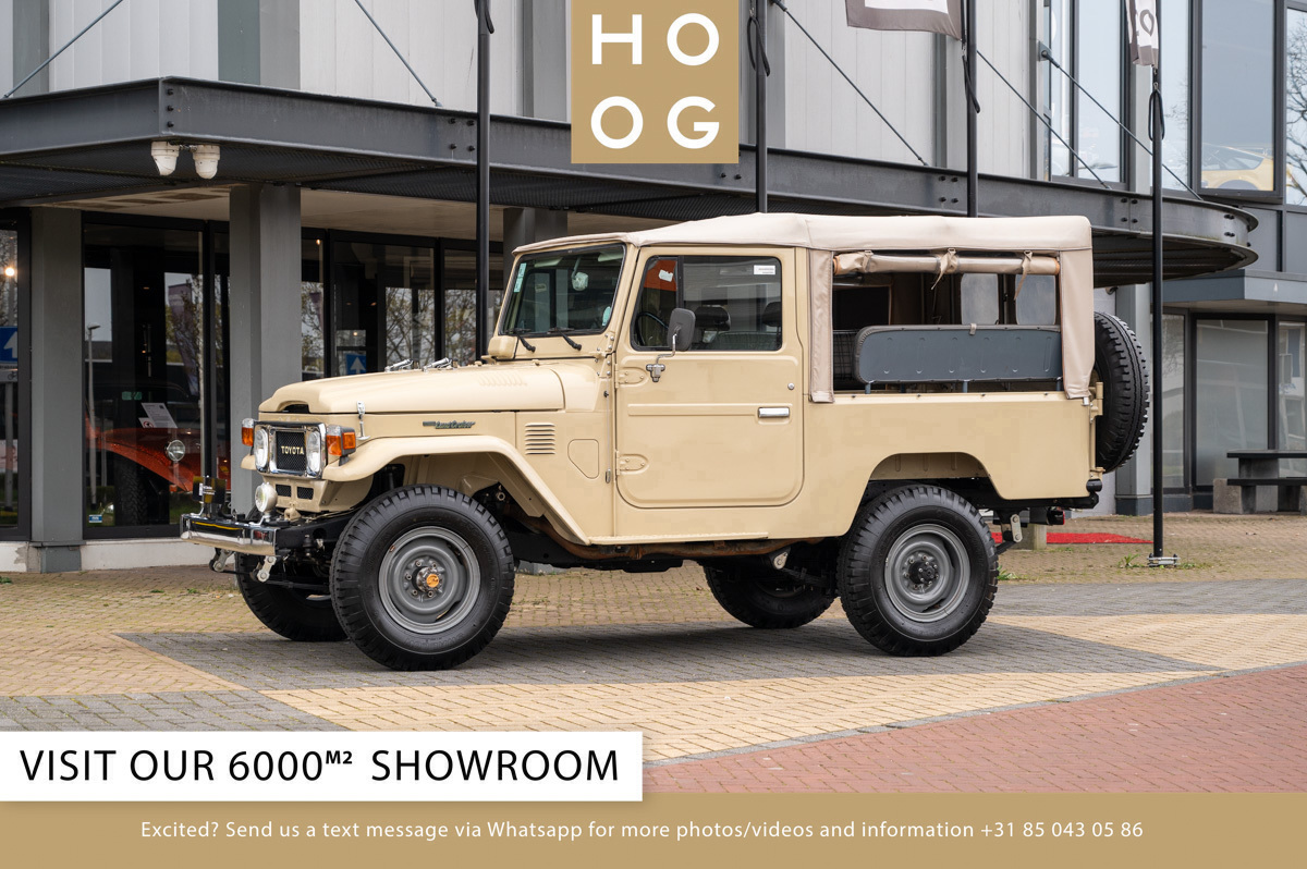 Toyota Land Cruiser 1984 verkocht door HooG Selections