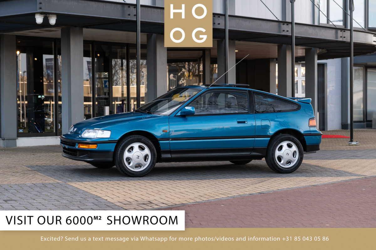 Honda CRX 1991 verkocht door HooG Selections