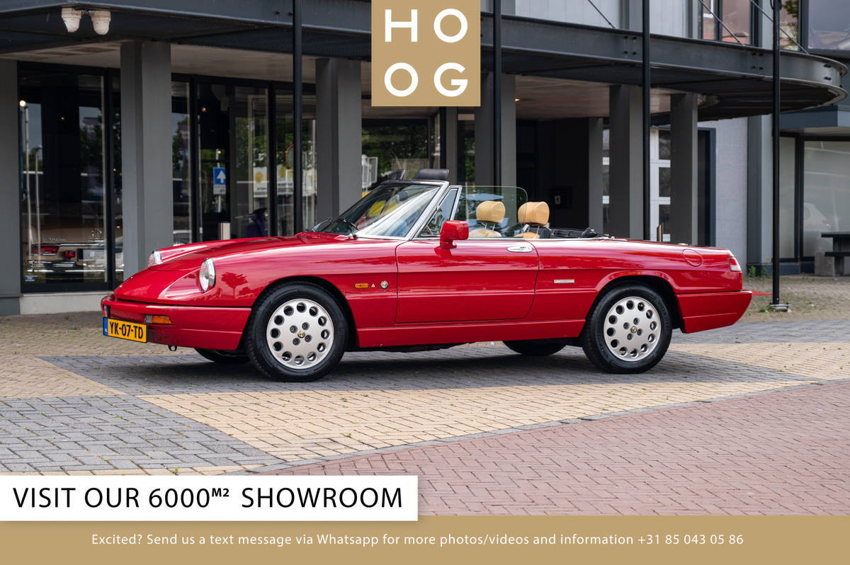 Alfa Romeo Spider 1990 verkocht door HooG Selections