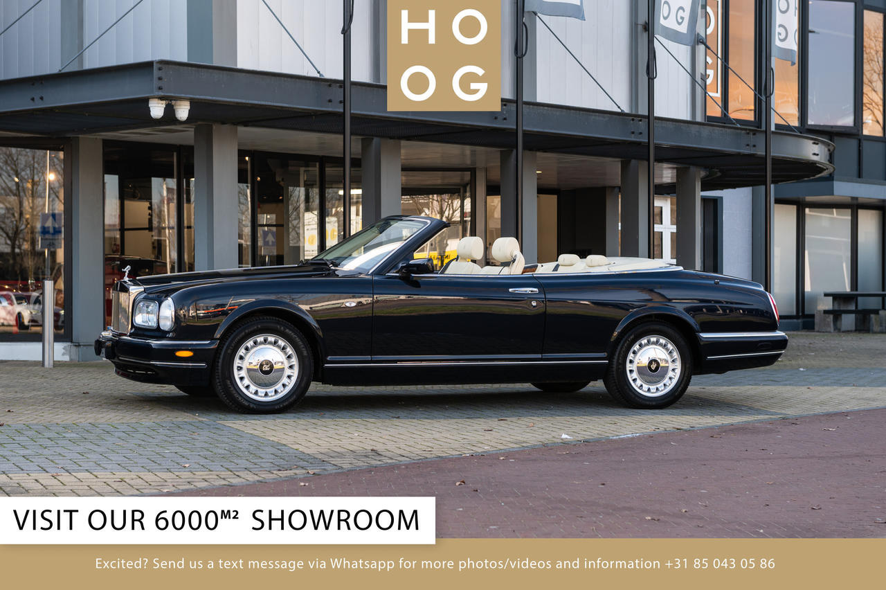 Rolls-Royce Corniche 2000 verkocht door HooG Selections